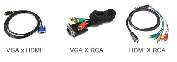 Cabo para ligar console ao monitor de PC